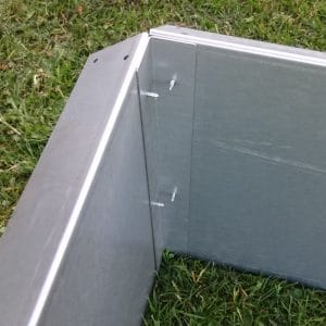 Hjørnestykker (indre) økobed